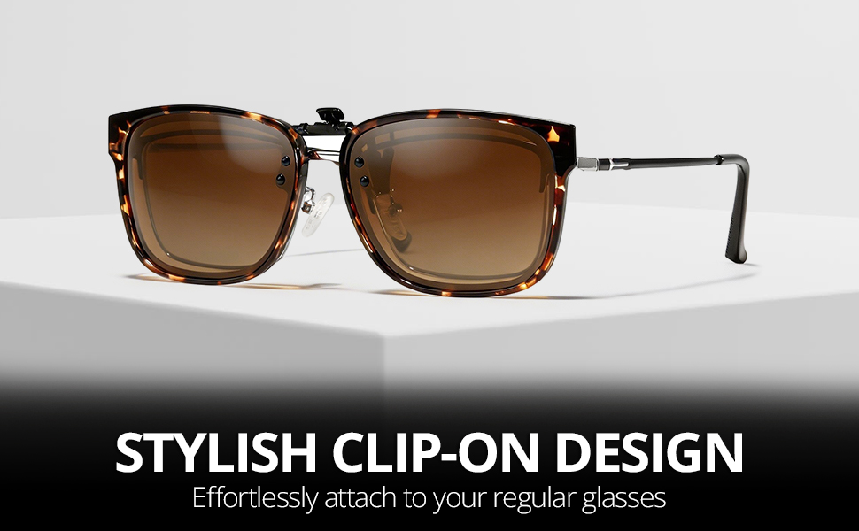clip-on sunglasses