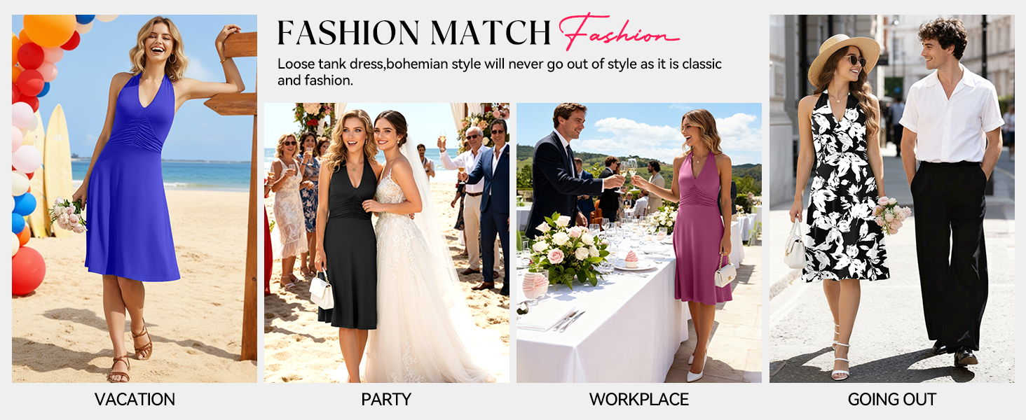 halter dresses for women
