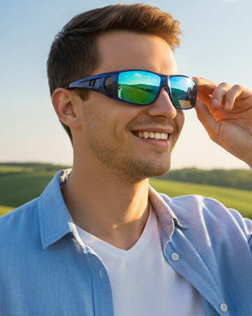 over the glasses sunglasses