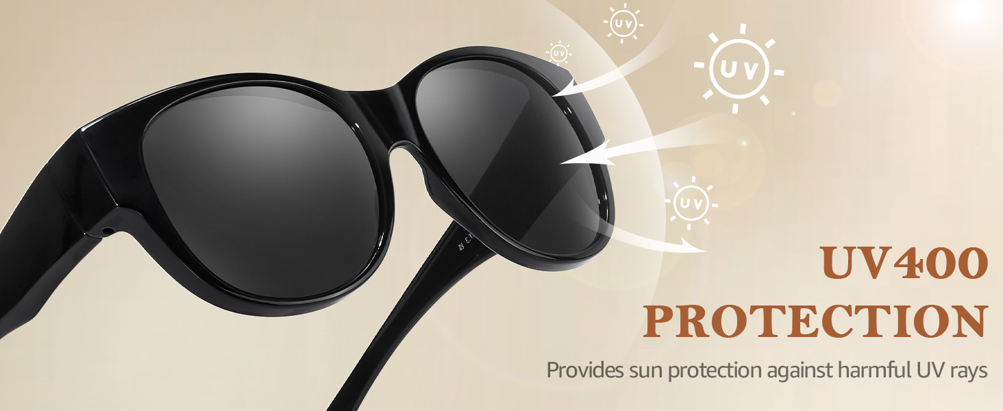 polarized fit over sunglasses