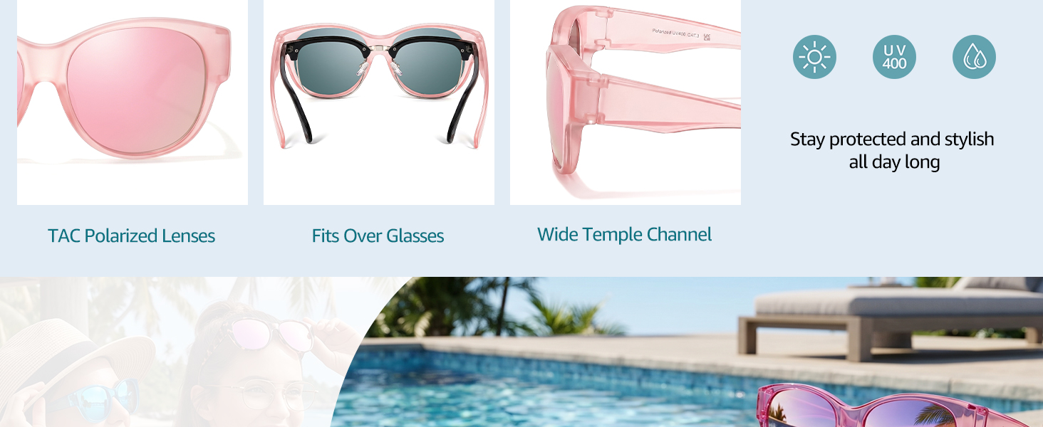 polarized fit over sunglasses
