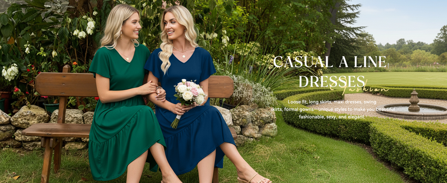 CASUAL A LINE DRESSES