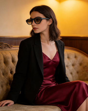 Oval Sunglasses for Women Men