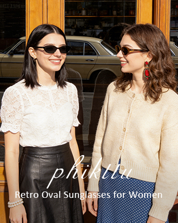 Retro Oval Sunglasses for Women
