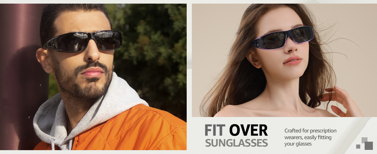over the glasses sunglasses