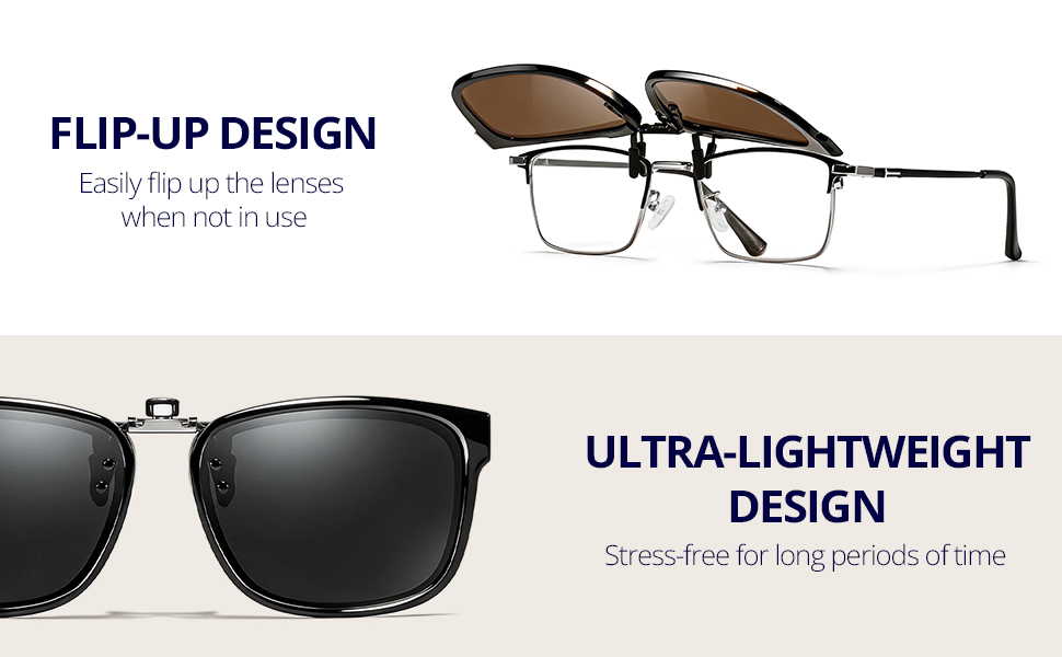 clip on sunglasses over prescription glasses