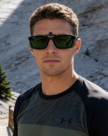 Polarized Clip On Sunglasses