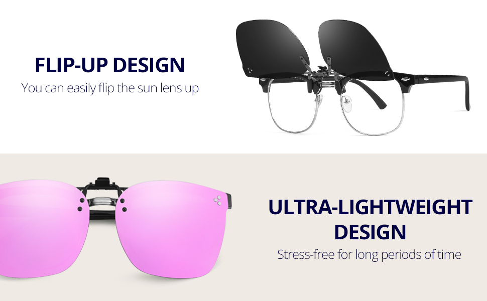 clip on sunglasses over prescription glasses