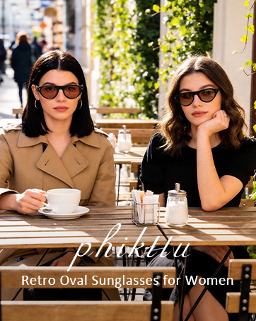 Oval Sunglasses for Women Men