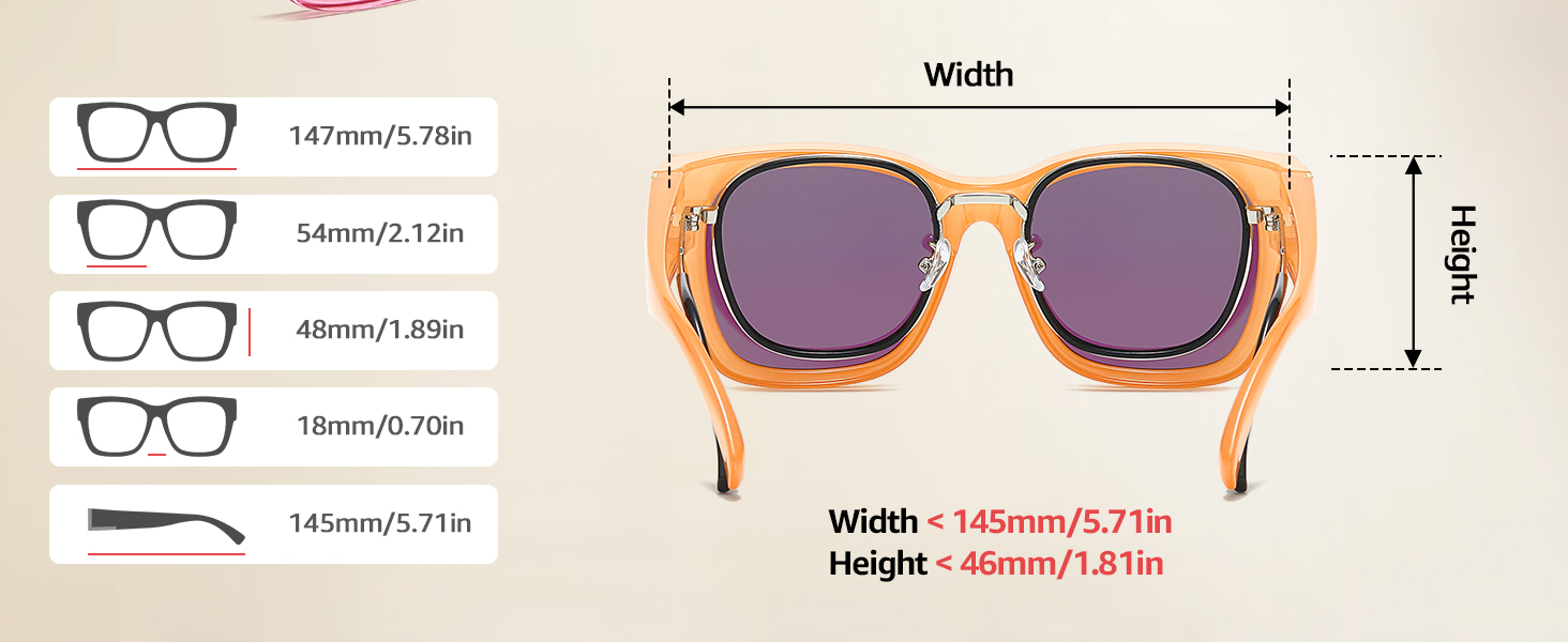 sunglasses polarized over glasses