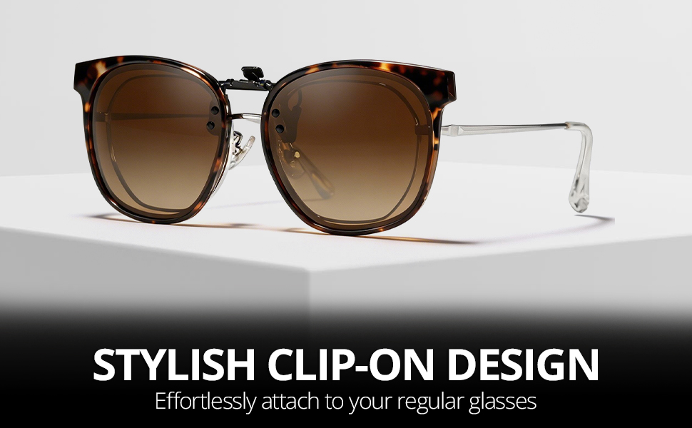 clip-on sunglasses