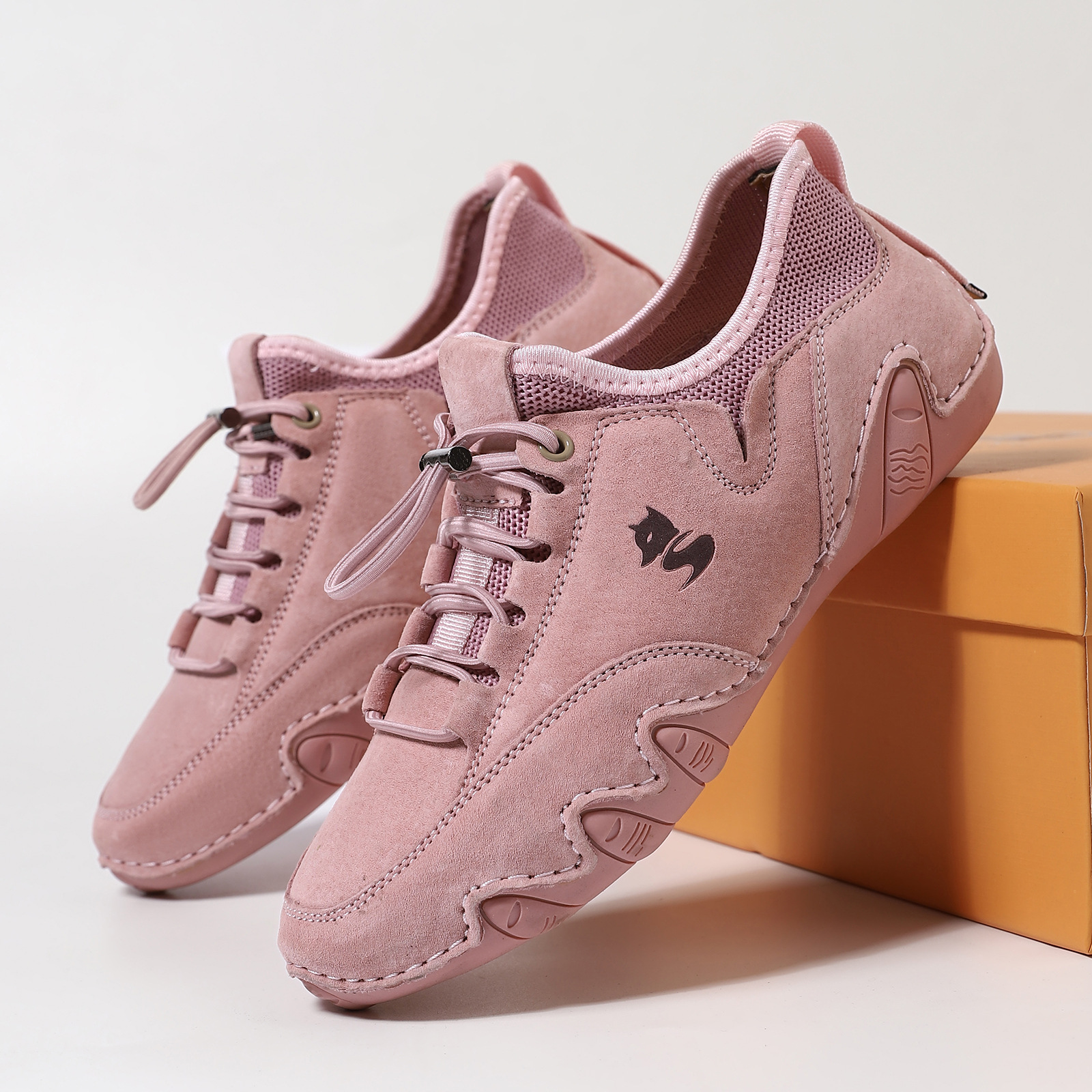 Damen Ultra‑leichte atmungsaktive Echtleder‑Wanderschuhe für den Outdoor‑Einsatz
