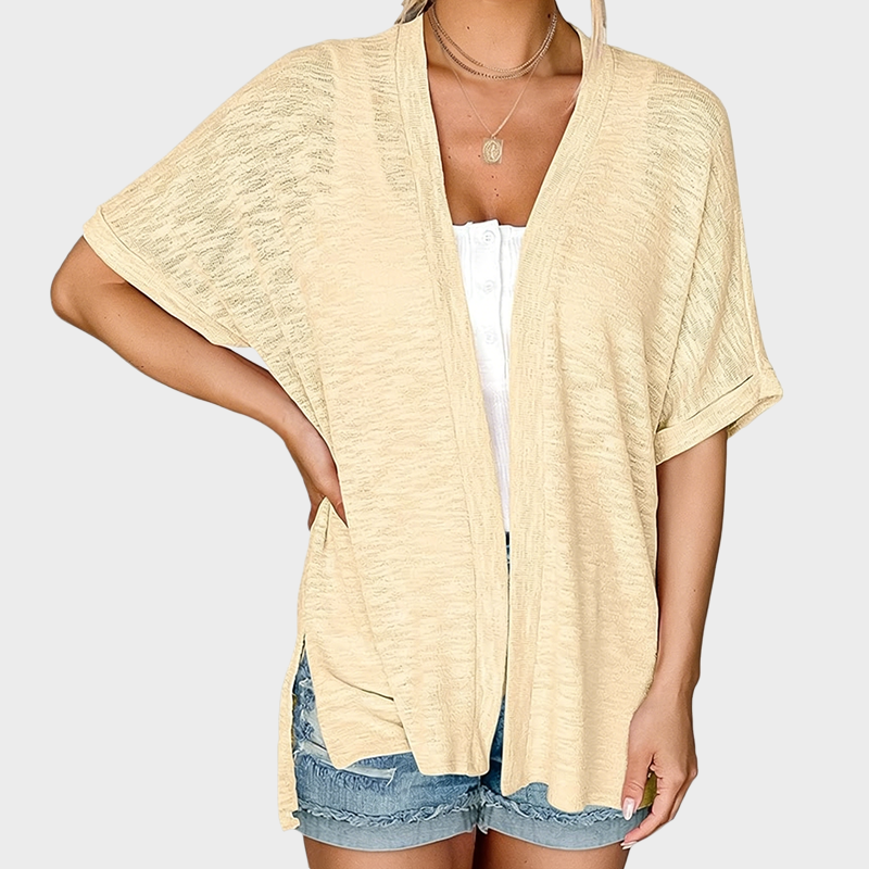 Short-sleeved casual solid coat - product image 14
