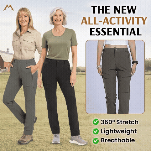 FlexLaria - Women's Stretch Outdoor Utility Cargo Pants