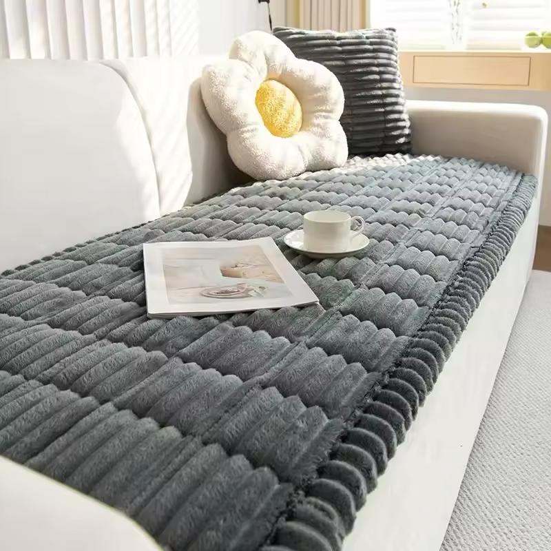 Plush Quilted Non-Slip Pet Sofa Protector Cover - product image 6