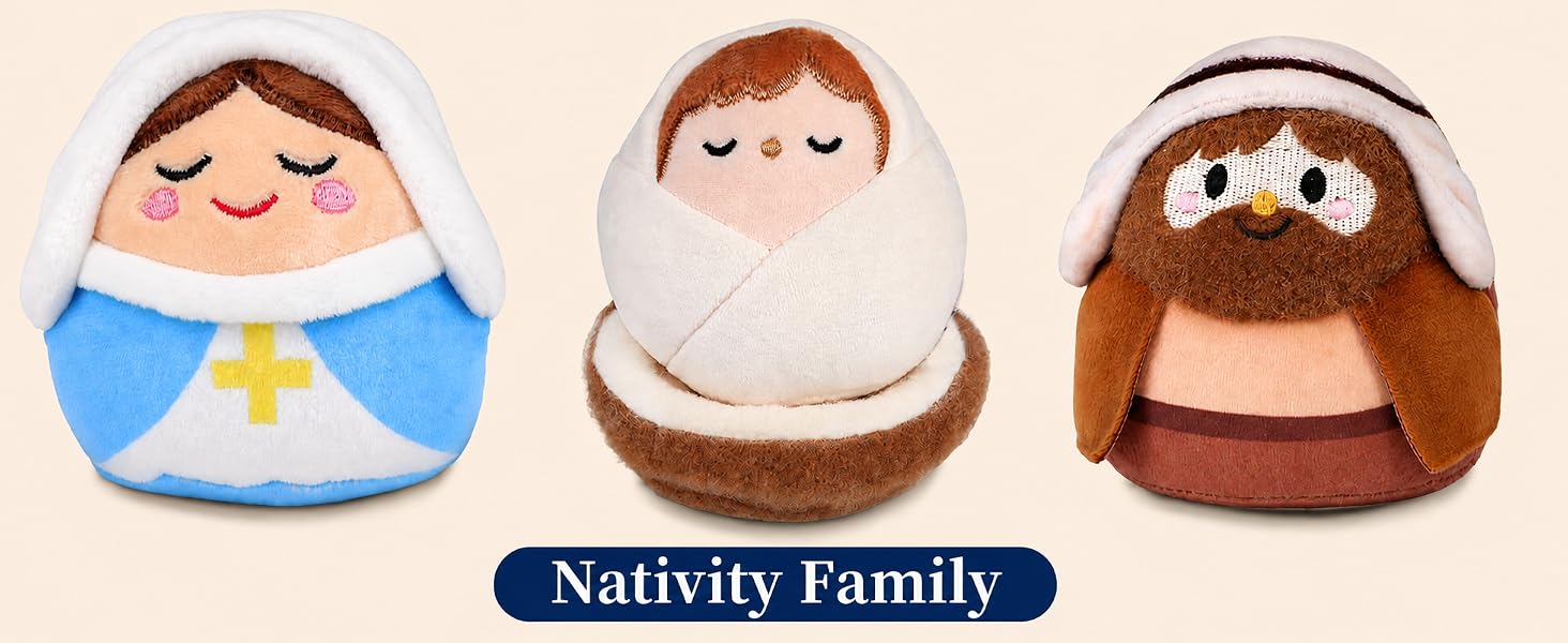 nativity plush