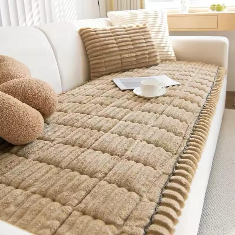 Plush Quilted Non-Slip Pet Sofa Protector Cover - product image 3