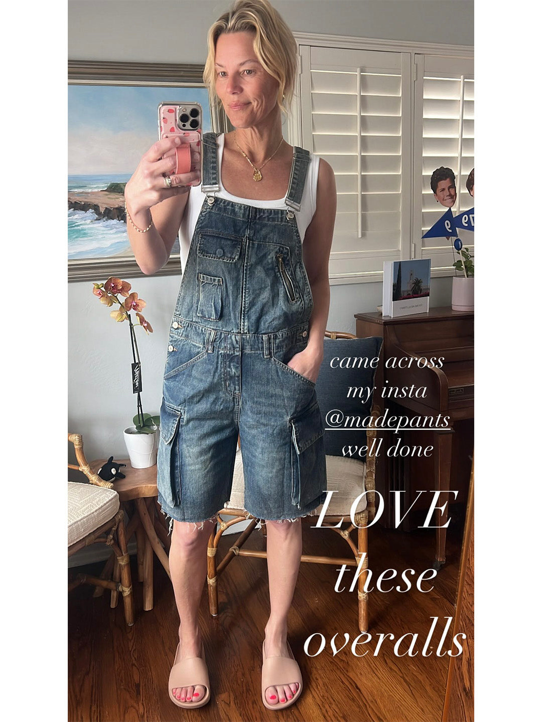 Women's Claire Overall Shorts