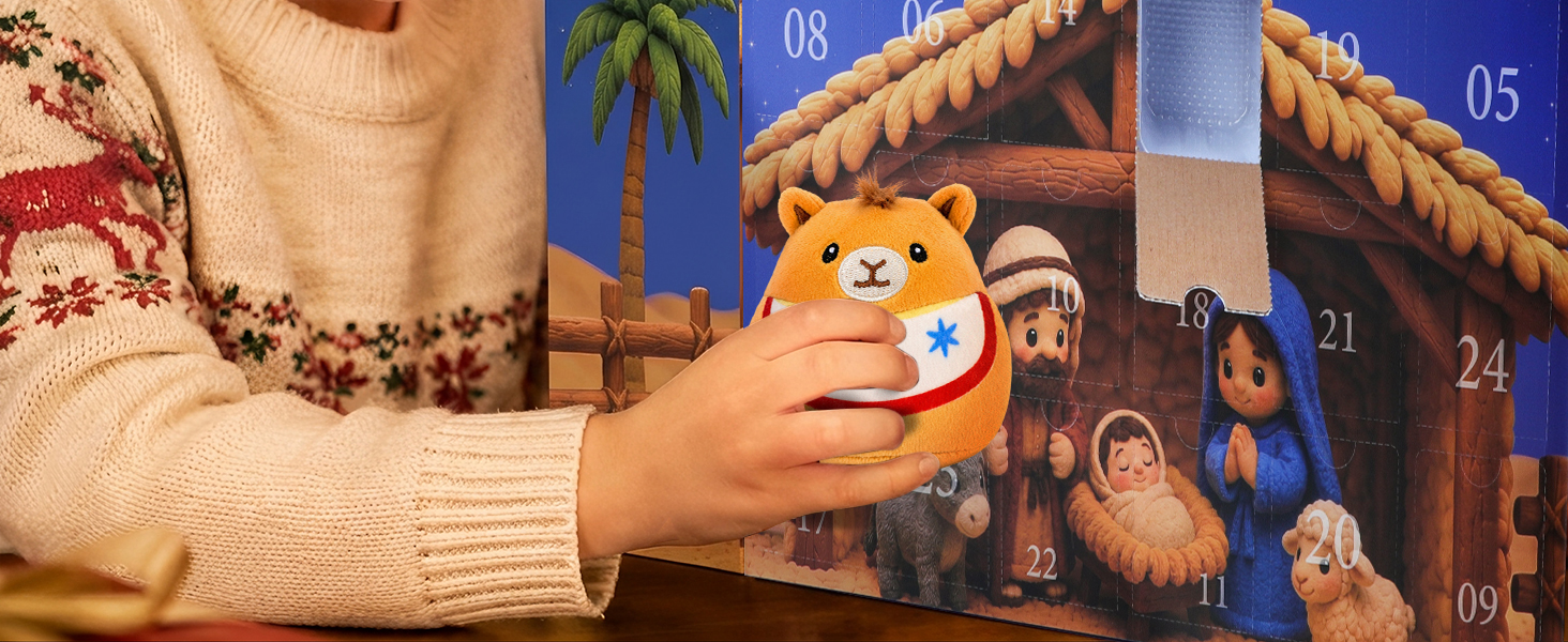 Nativity Advent Calendar 2026 for Kids Adults