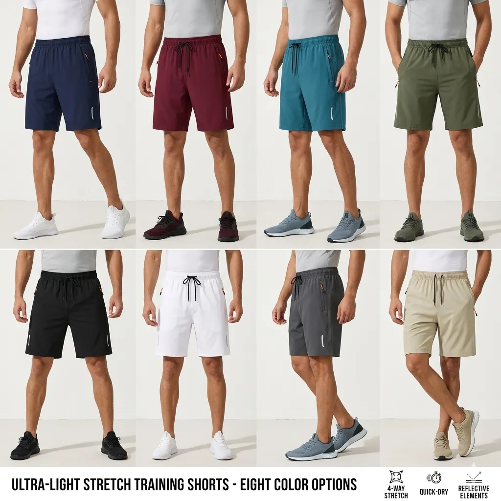 Men's 5-Pack Quick-Dry Shorts Lightweight Breathable Athletic & Casual Shorts - product image 10