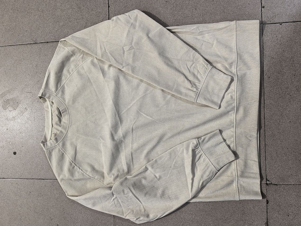 Front flat-lay view of the sweatshirt