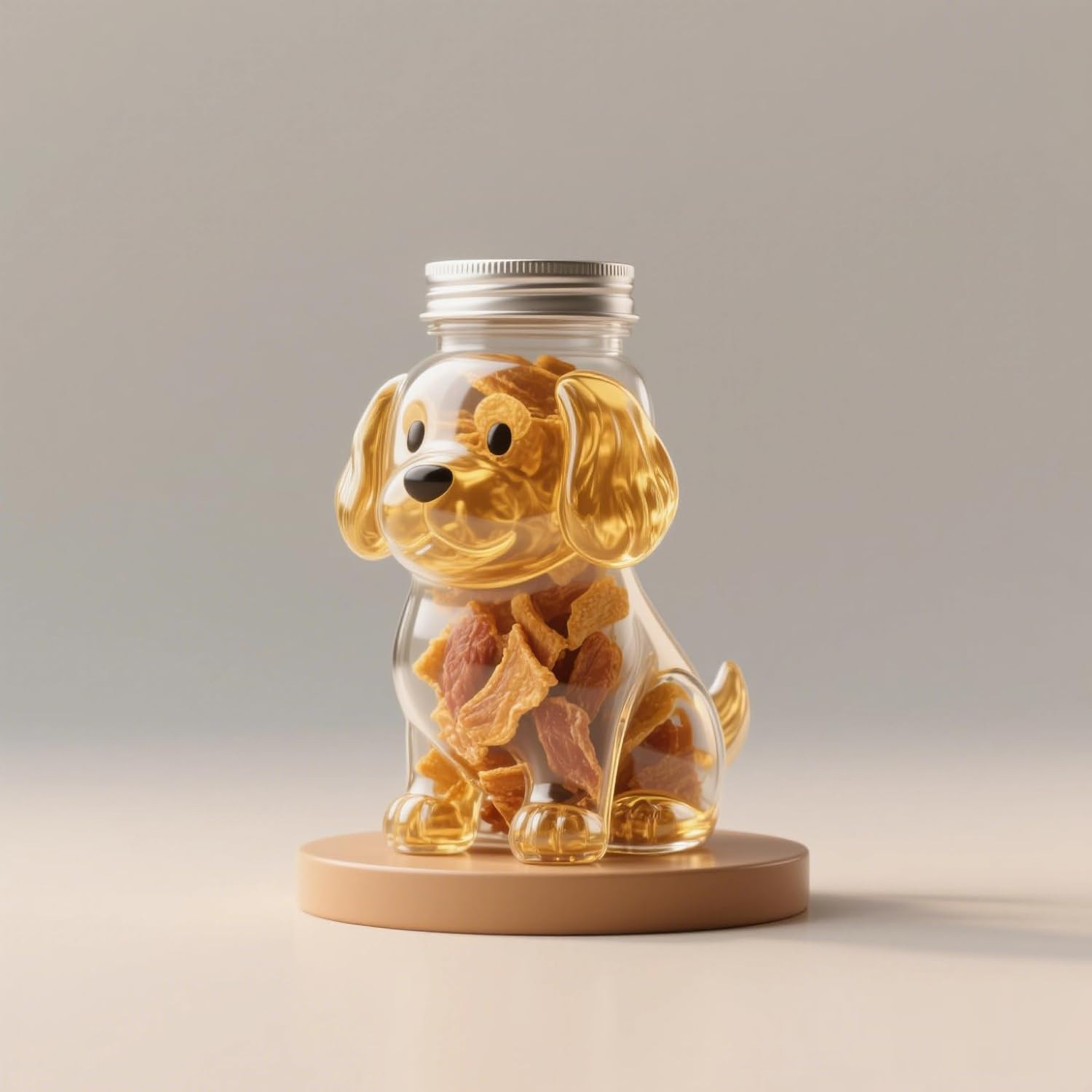 New Arrival – Creative Dog Treat Jar | Stylish Pet Snack Storage Container