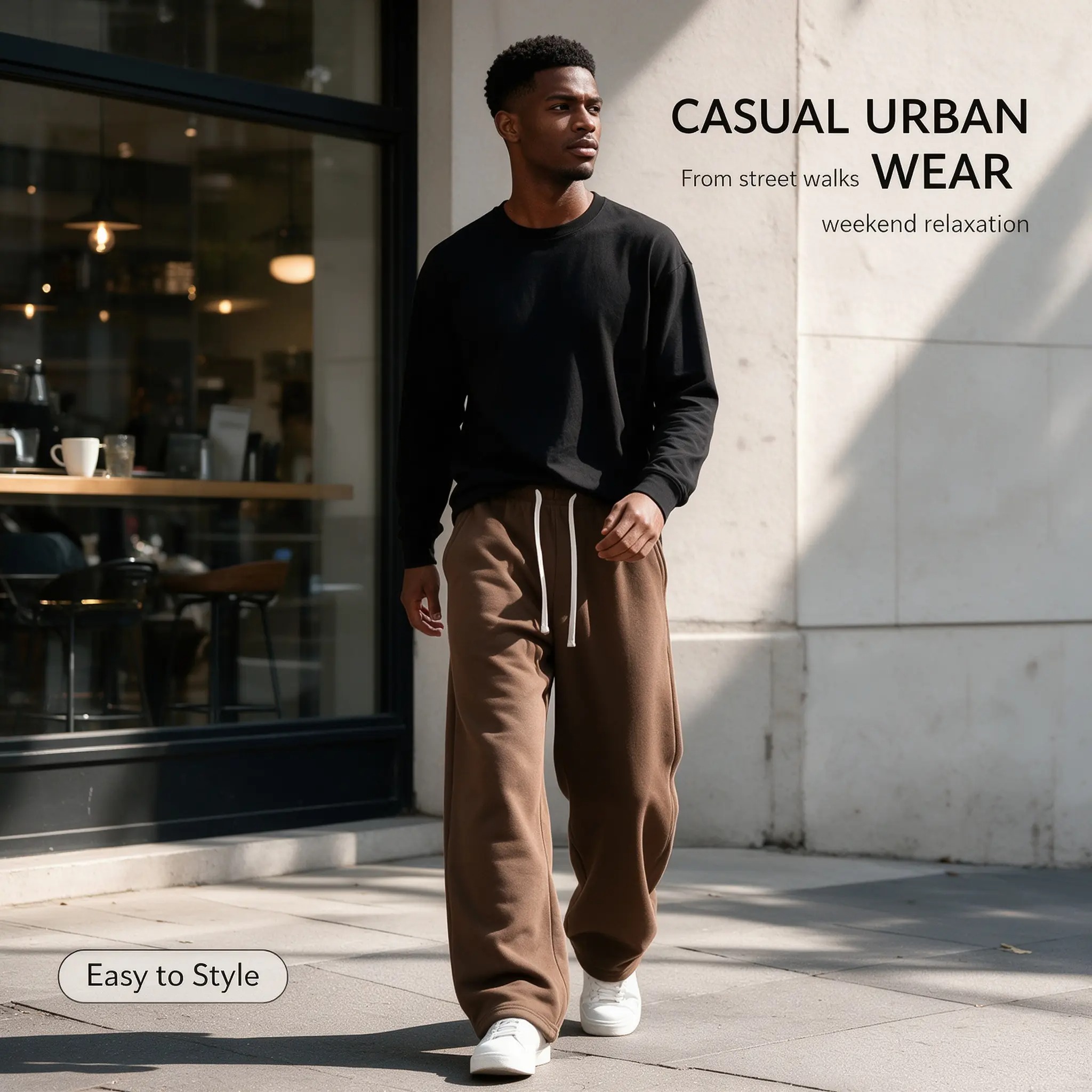Fall & Winter Styles Ultra-Soft Wide-Leg Sweatpants | Breathable athletic pants for basketball, running, and gym