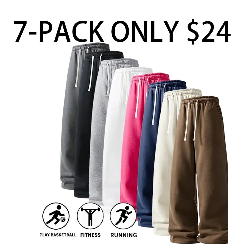 Fall & Winter Styles Ultra-Soft Wide-Leg Sweatpants | Breathable athletic pants for basketball, running, and gym
