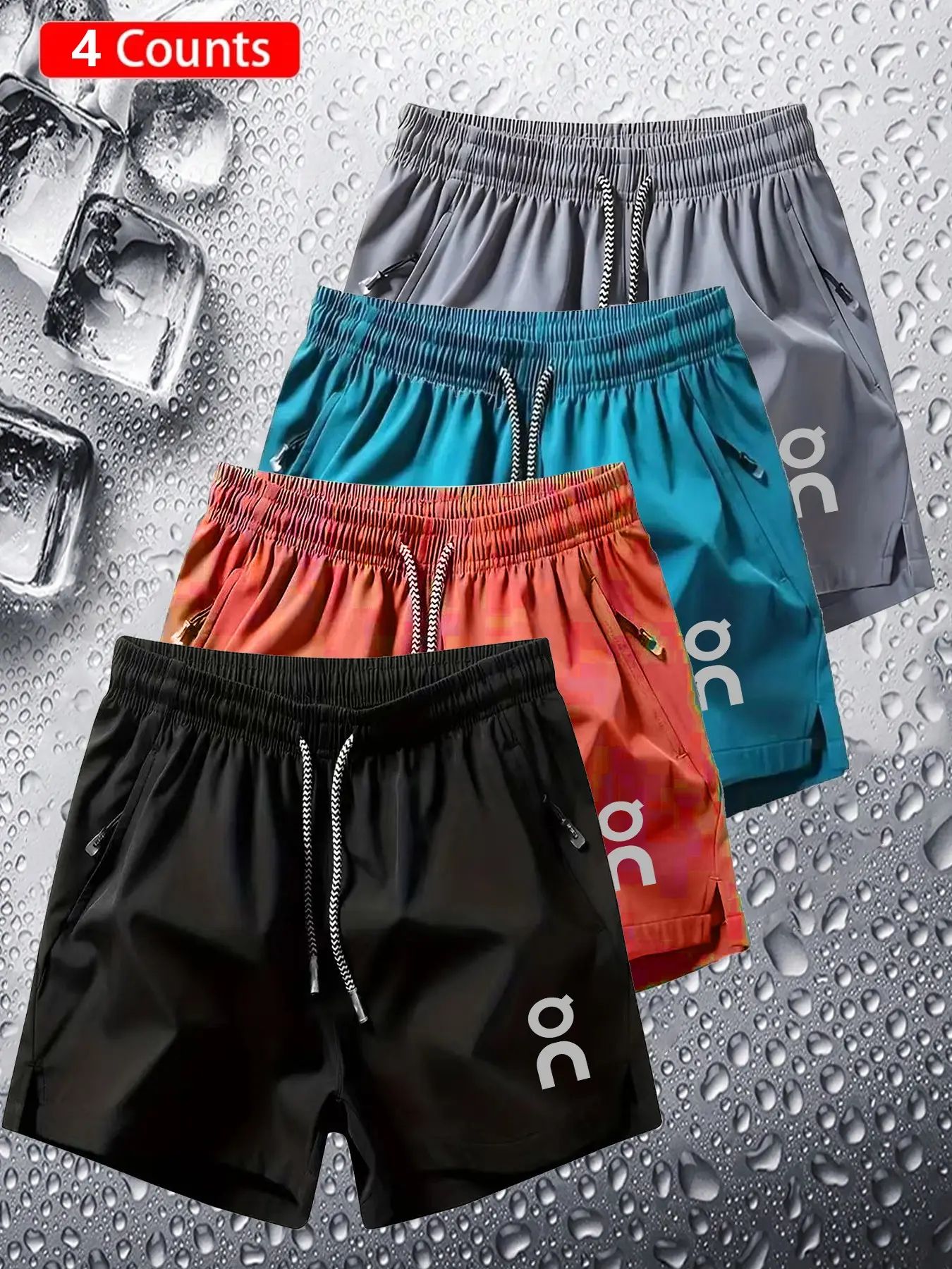 Outdoor Casual Ice-Feel Athleisure Shorts