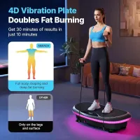 💥Save up to 70% — Limited-time offer: Prices start at just $35. 💥Merach Vibration Fitness Plate — A 4D full-body workout vibration platform that supports lymphatic drainage, fat loss, and muscle activation. Featuring Bluetooth connectivity and resistanc