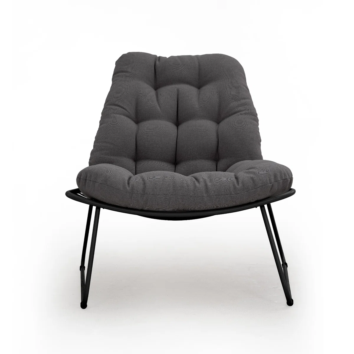 Solea Lounge – Ensemble fauteuils lounge extérieur 3 pièces avec table et coussins