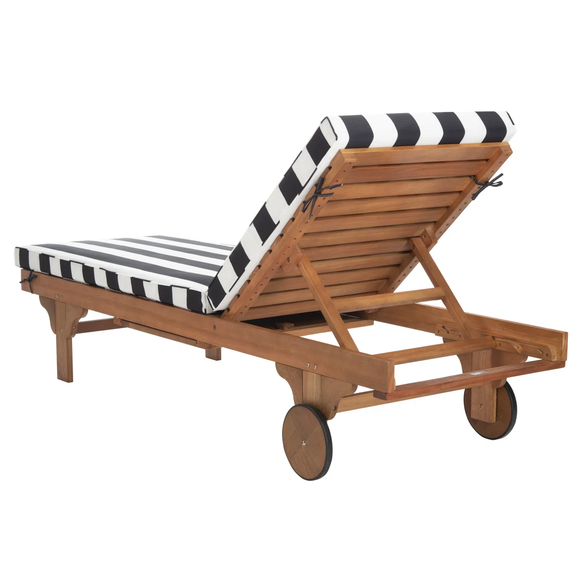 Alvara – Transat Extérieur en Bois d’Eucalyptus avec Coussin Inclus pour Confort Élégant