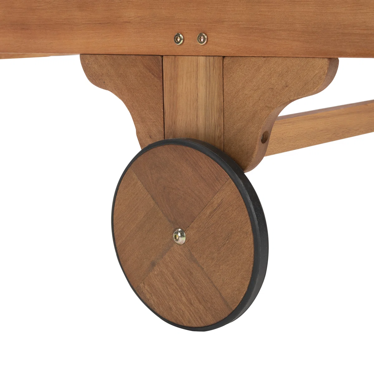 Alvara – Transat Extérieur en Bois d’Eucalyptus avec Coussin Inclus pour Confort Élégant