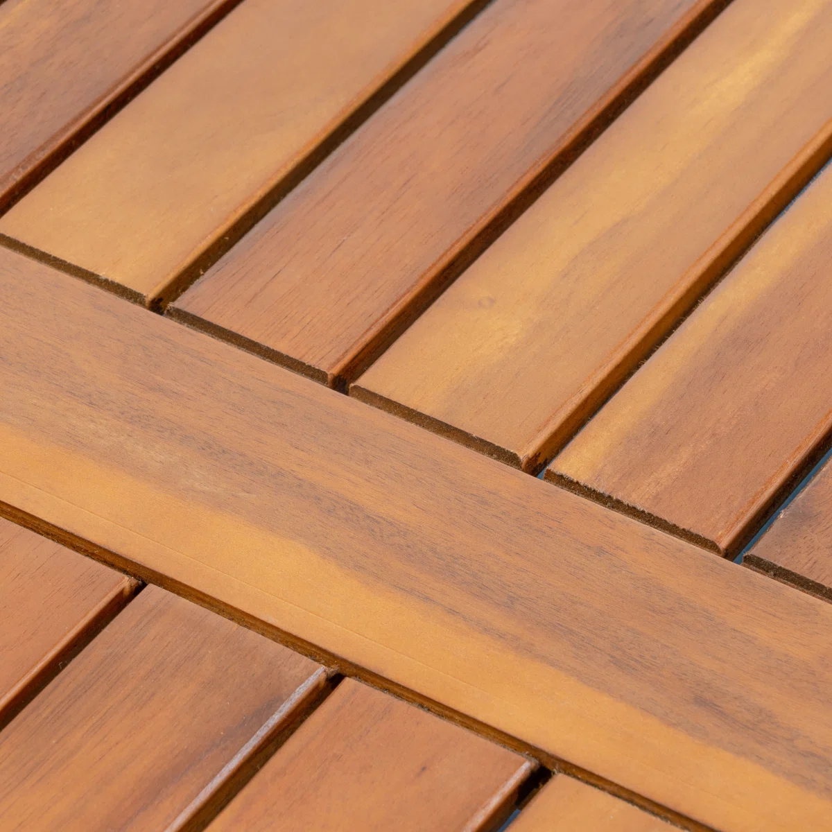 Sorrento – Ensemble Repas de Jardin 6 Places en Bois d’Acacia