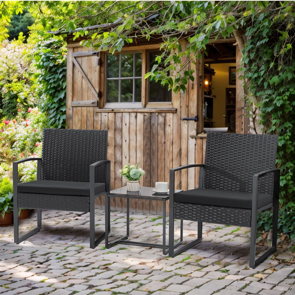 Beoll – Ensemble bistro extérieur 3 pièces