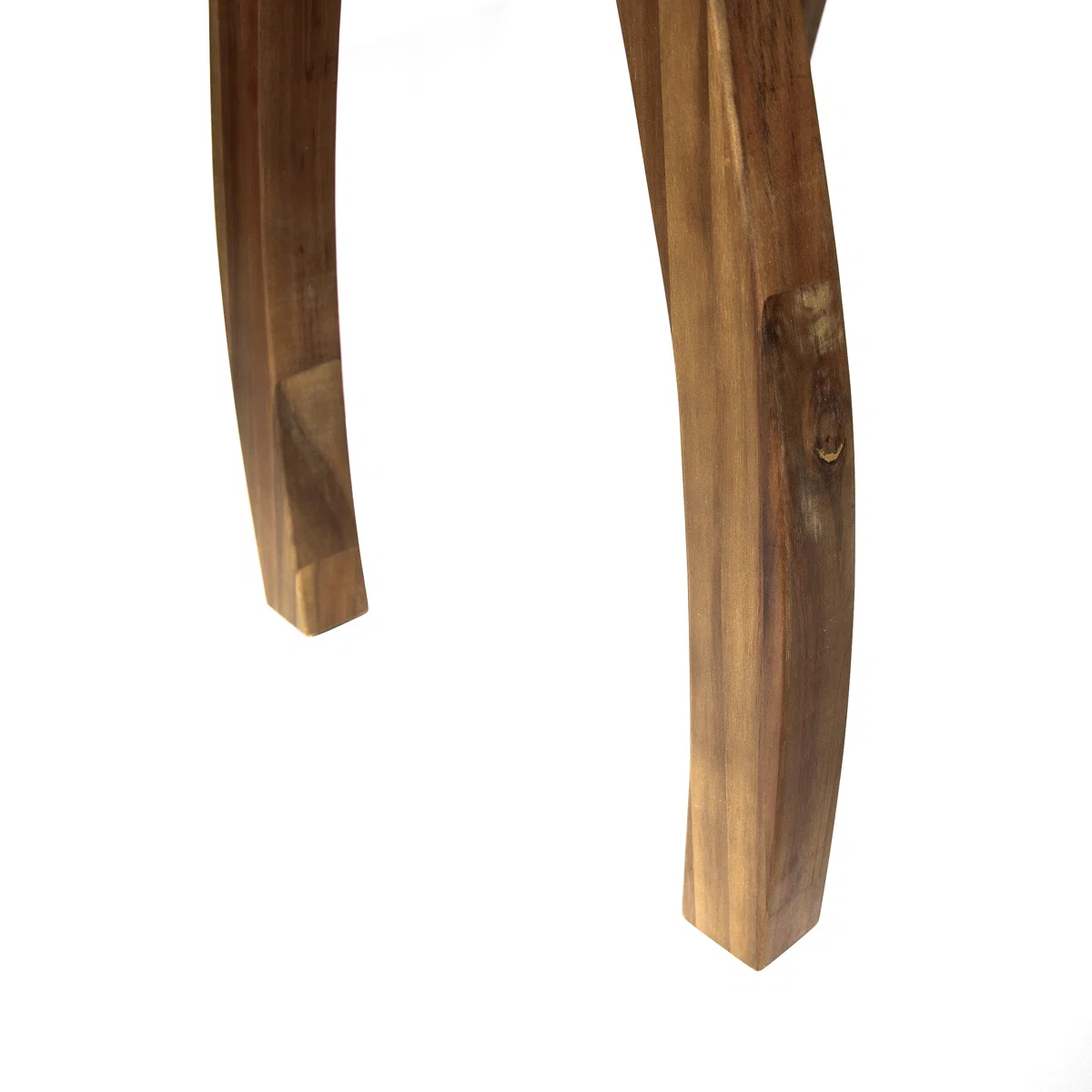 Natura Duo – Salon de jardin 2 places en bois d’acacia avec coussins