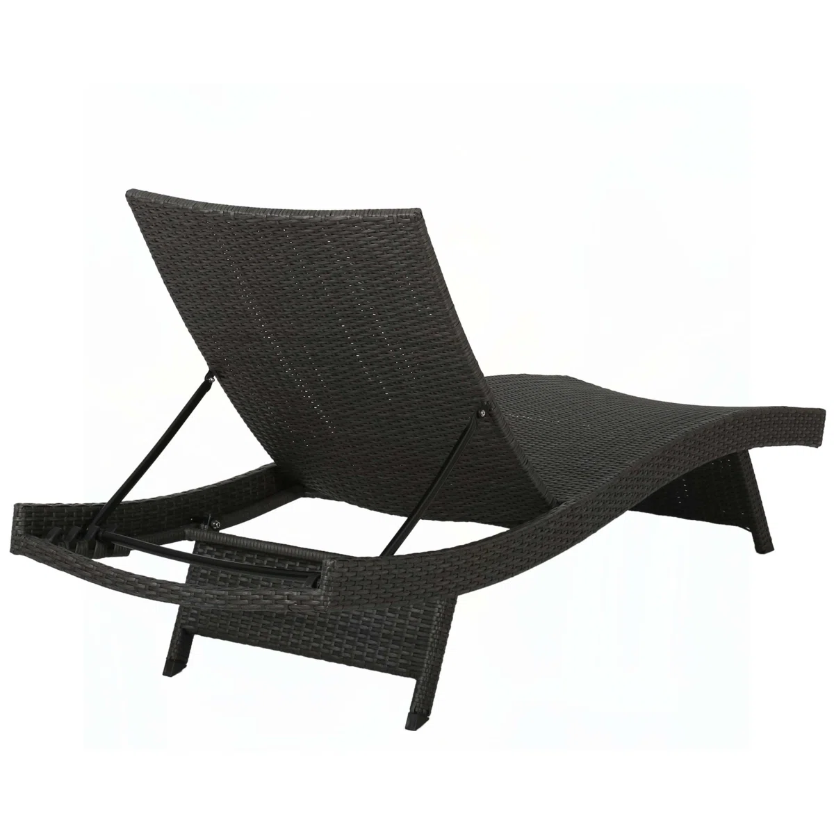 Azmira Sun – Lot de 2 transats inclinables en résine tressée