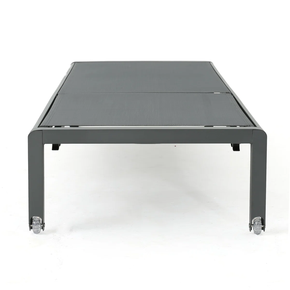 Caggiana – Lot de 4 Transats Extérieurs en Métal avec Confort Réglable pour Jardin et Piscine
