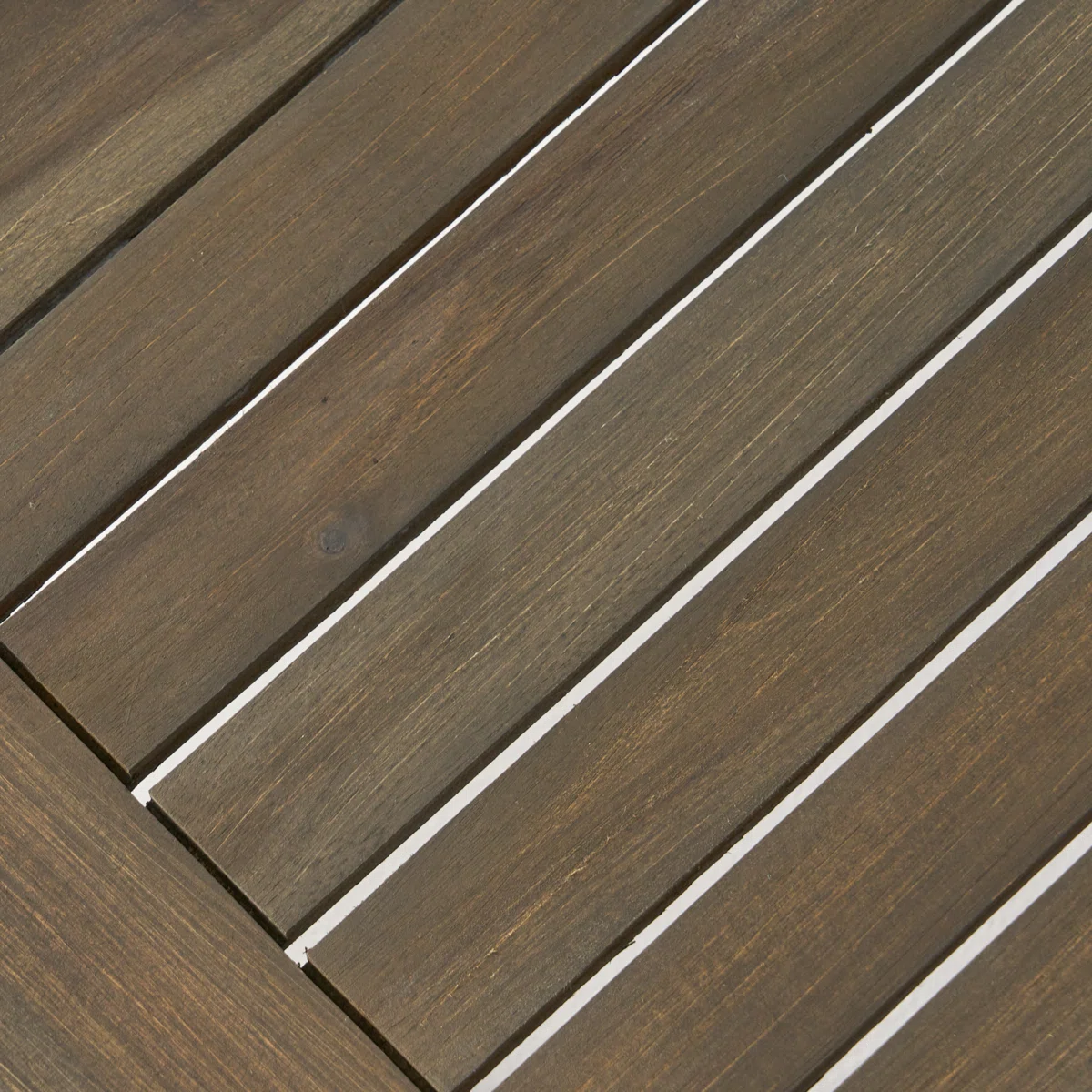 Salon de jardin moderne Louise en bois d’acacia avec coussins