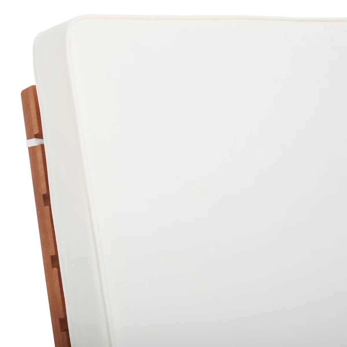 Velora Sun – Transat en bois d’eucalyptus avec coussin et roulettes
