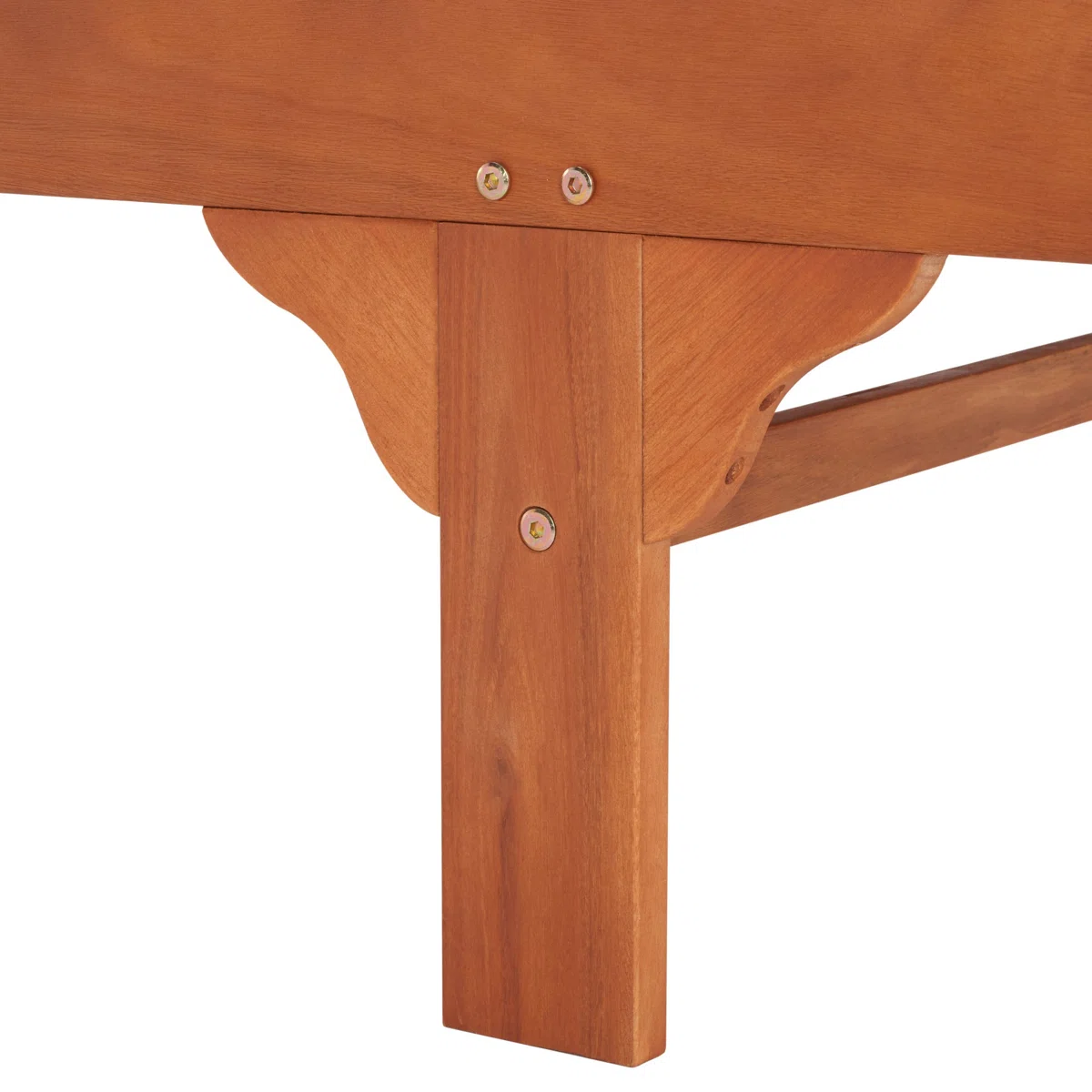 Velora Sun – Transat en bois d’eucalyptus avec coussin et roulettes