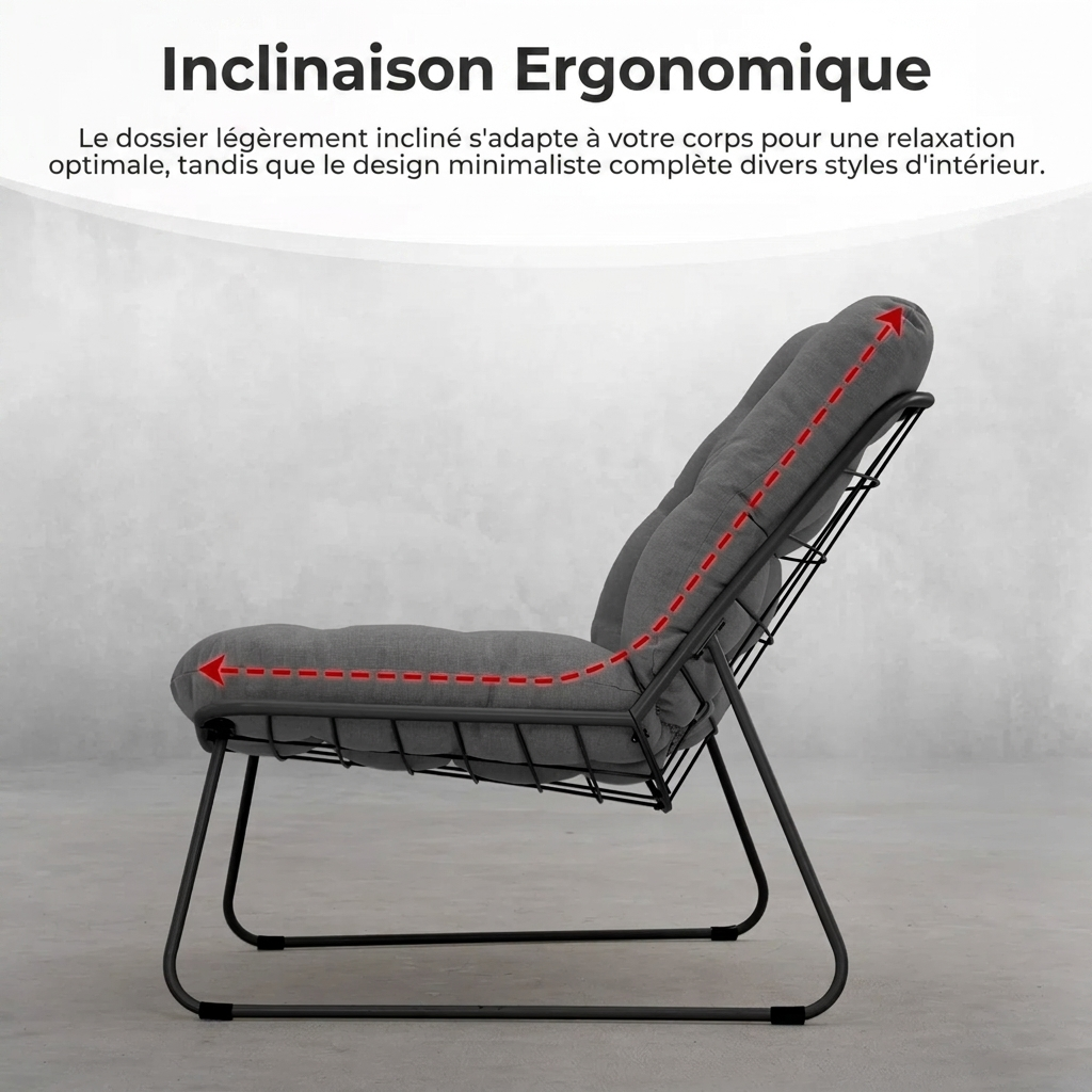 Solea Lounge – Ensemble fauteuils lounge extérieur 3 pièces avec table et coussins