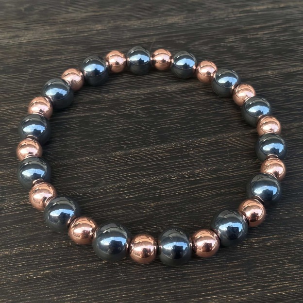The Protector Pure Copper Hematite Energy Bracelet