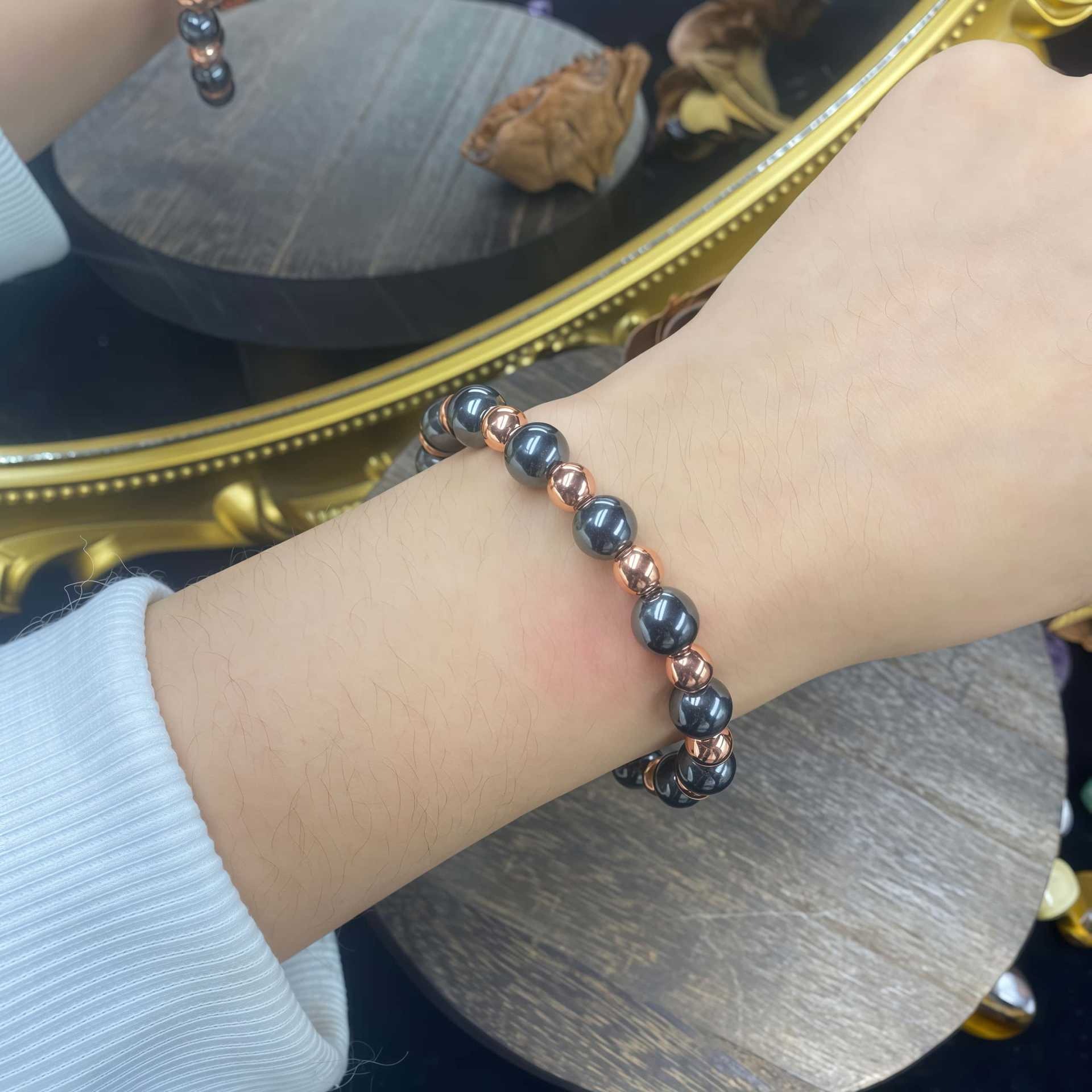 The Protector Pure Copper Hematite Energy Bracelet