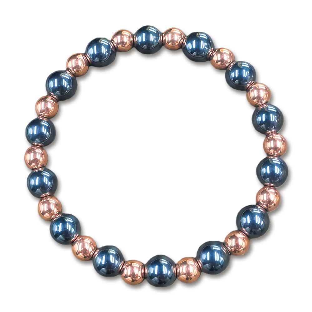 The Protector Pure Copper Hematite Energy Bracelet