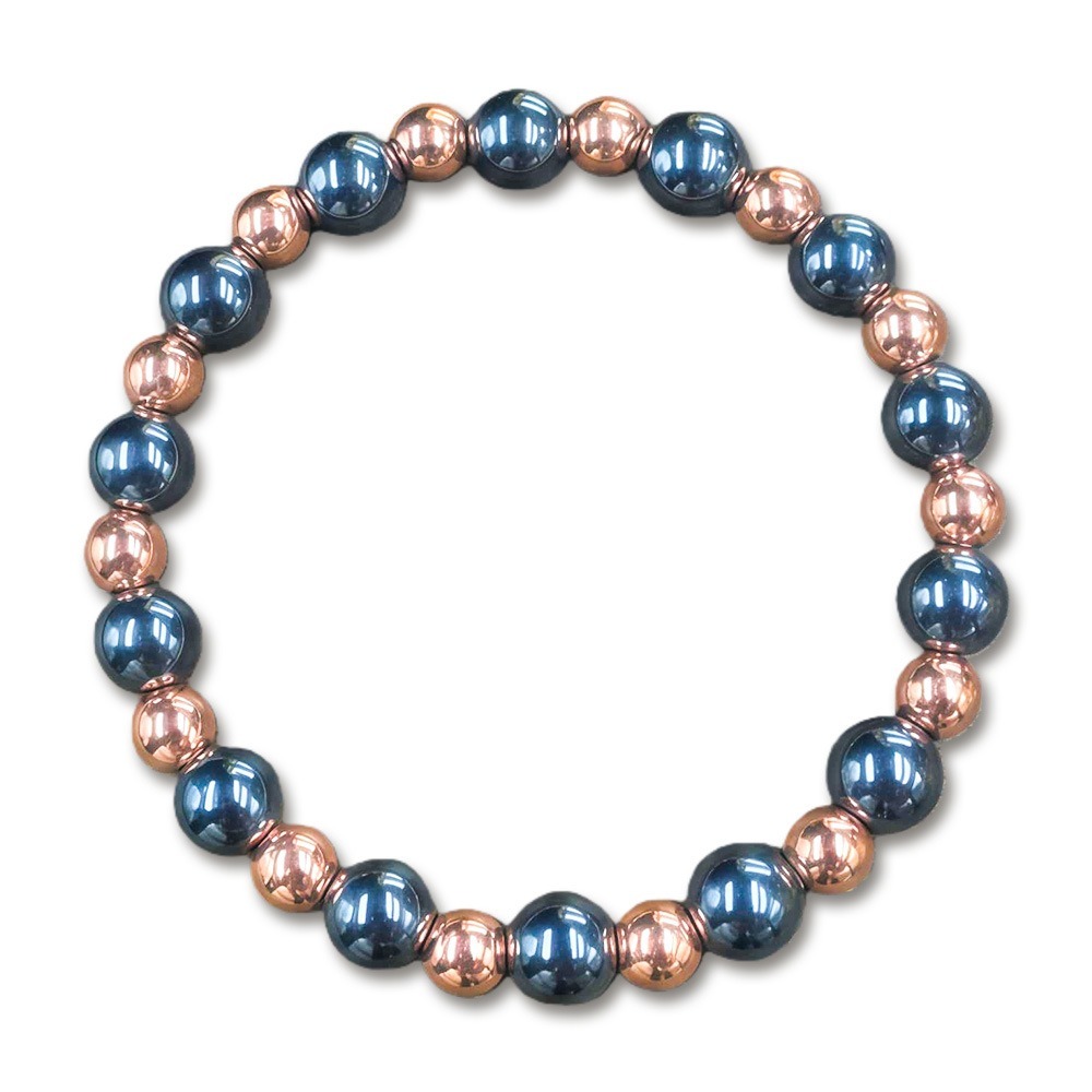 The Protector Pure Copper Hematite Energy Bracelet