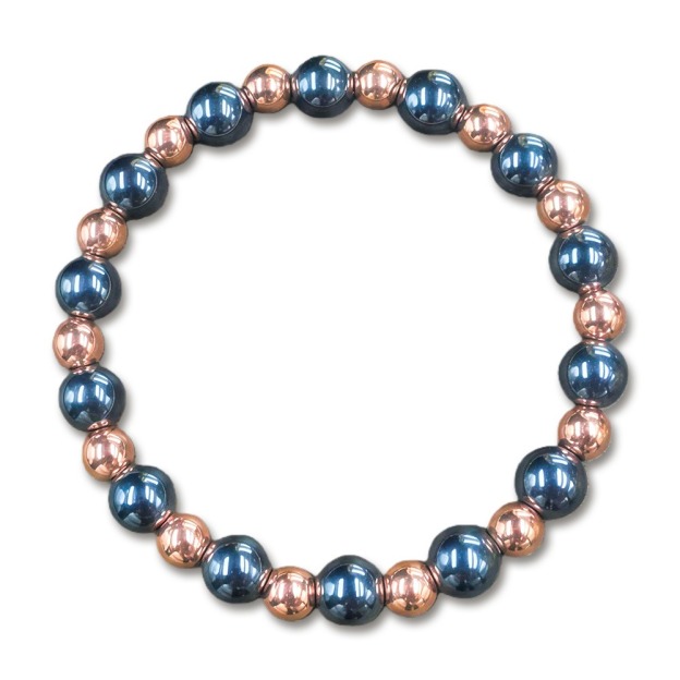The Protector Pure Copper Hematite Energy Bracelet