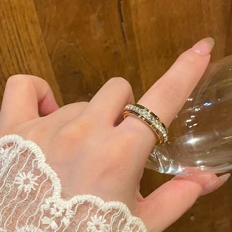 Serene Spin Anxiety Relief Fidget Spinner Ring