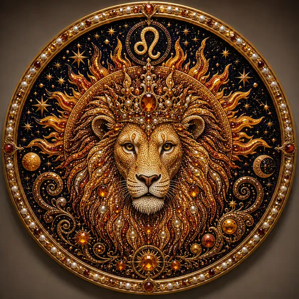 ✨ Premium 3D Pearl 12 Zodiac Signs Art Kit | Luxury Flocked Canvas with Scratch-Resistant Non-Fading Pearl Beads DIY Handmade Astrology Decor ♈🌙💎