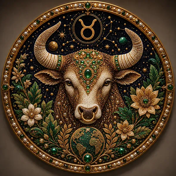 ✨ Premium 3D Pearl 12 Zodiac Signs Art Kit | Luxury Flocked Canvas with Scratch-Resistant Non-Fading Pearl Beads DIY Handmade Astrology Decor ♈🌙💎